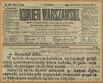 Sprzedarz dóbr - Kurier Warszawski